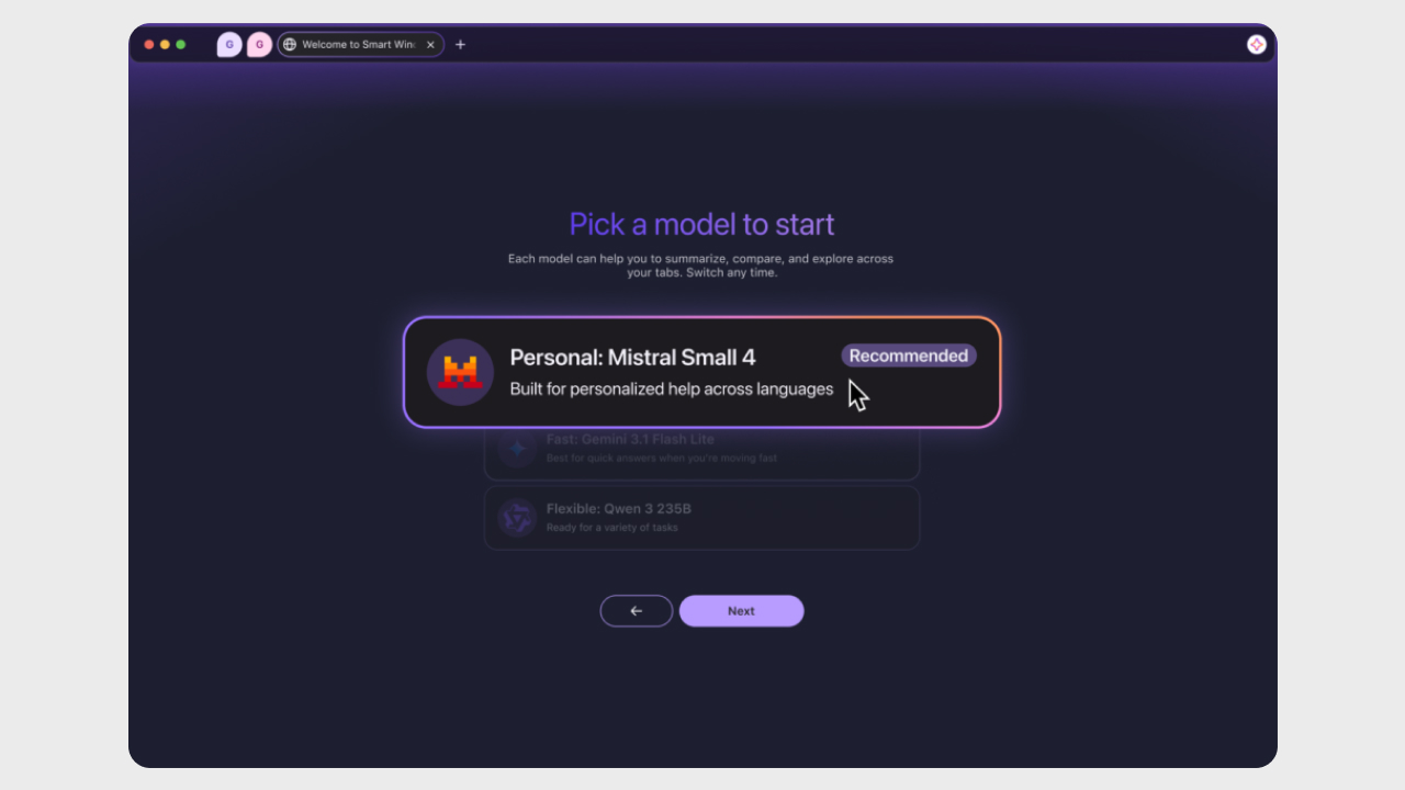 В AI‑режиме браузера Firefox появится поддержка модели Mistral Small 4 - 2